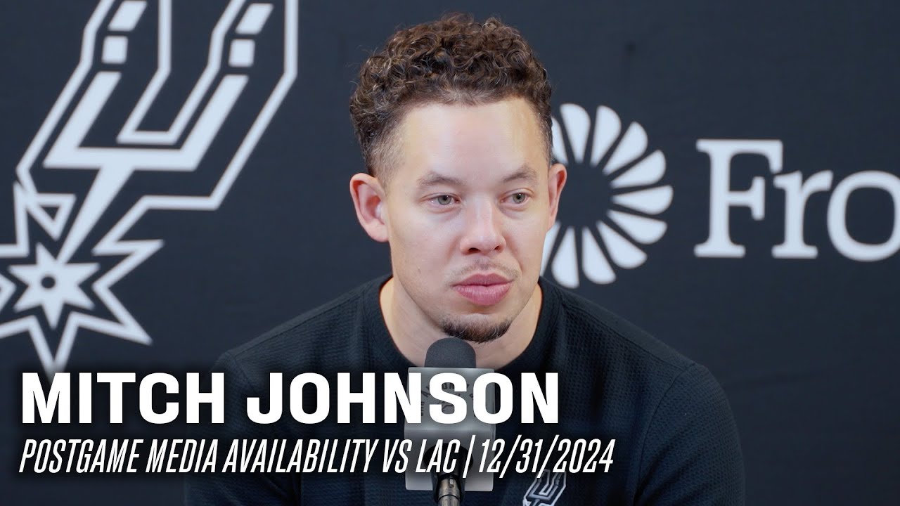 Mitch Johnson Postgame vs Los Angeles Clippers | 12.31.2024