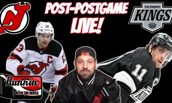 NJ Devils vs. Los Angeles Kings Post-Postgame LIVE! 1/1/25