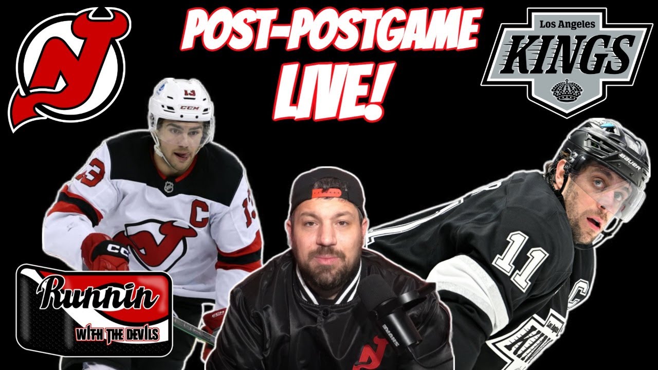 NJ Devils vs. Los Angeles Kings Post-Postgame LIVE! 1/1/25