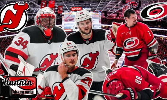 NJ Devils Lose To Carolina Hurricanes 5-2 | Referees Were Atrocious