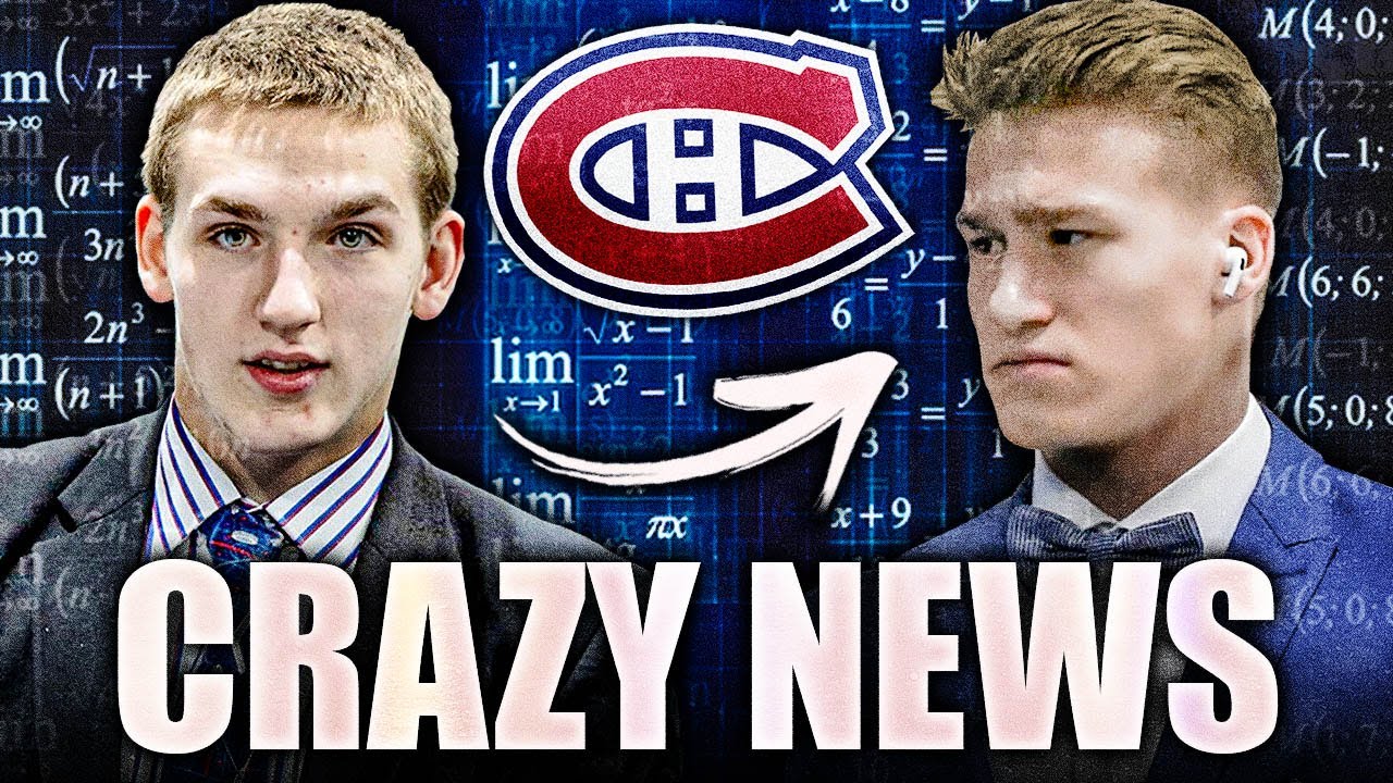 GREAT NEWS FOR THE MONTREAL CANADIENS: LANE HUTSON, IVAN DEMIDOV