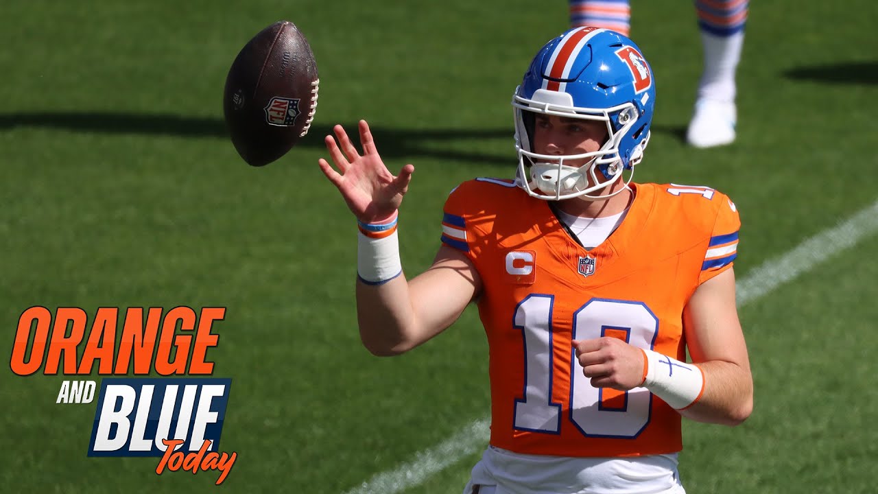 How much FIGHT will Bo Nix have with Broncos playoffs on the line? | Orange & Blue Today