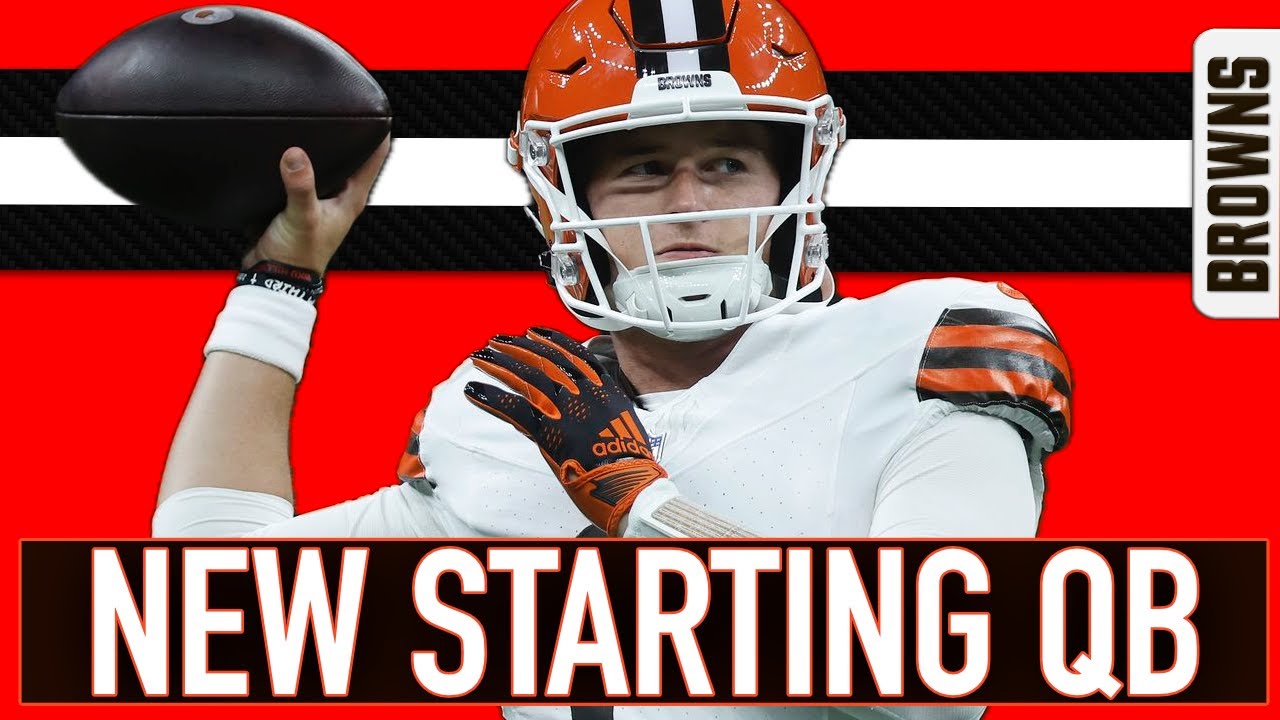 BREAKING🚨 BROWNS WILL START BAILEY ZAPPE VS THE RAVENS