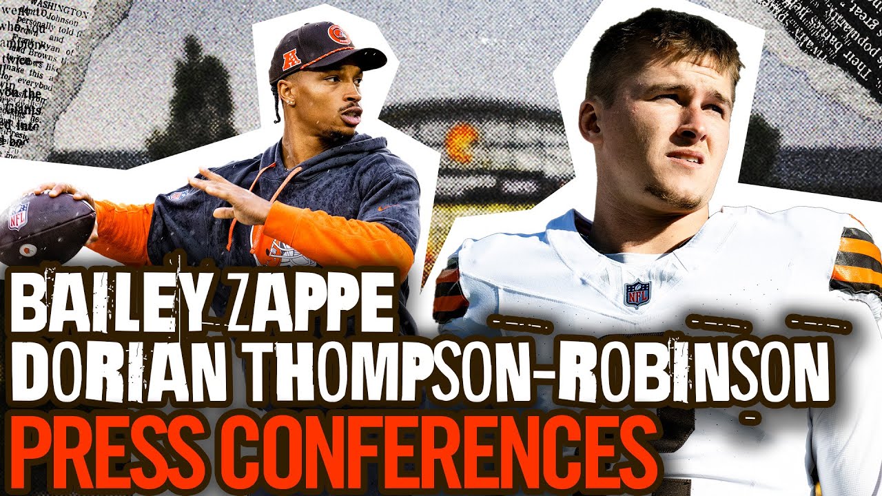 Dorian Thompson-Robinson & Bailey Zappe | Press Conferences