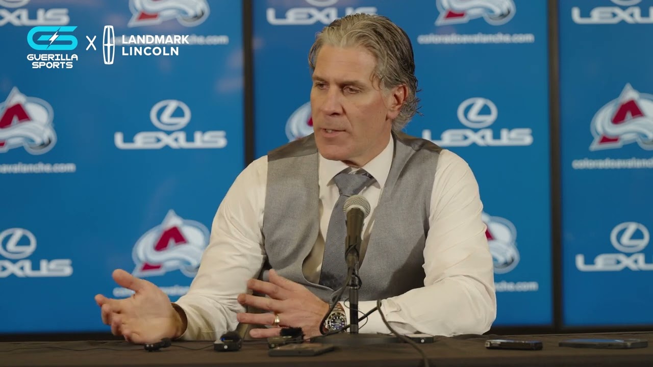 BEDNAR FURIOUS AT REFEREES | AVS WIN IN OT v SABRES | Jared Bednar postgame interview | Jan 2, 2025