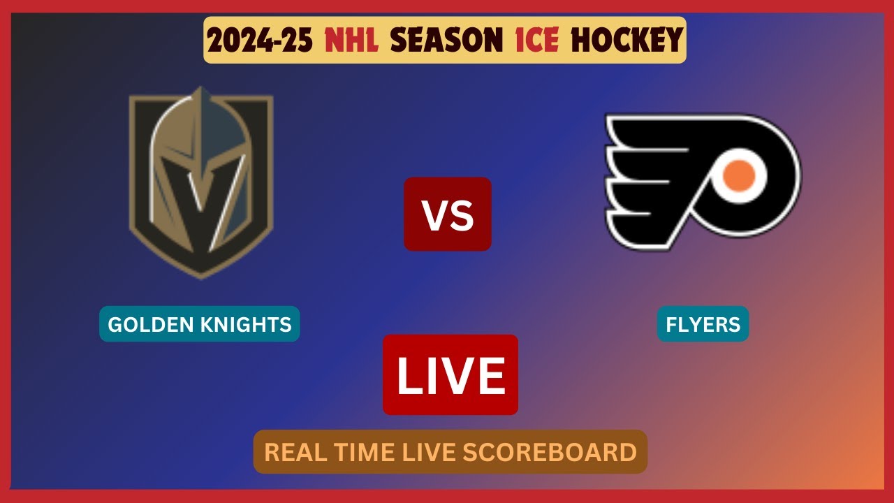 Vegas Golden Knights Vs Philadelphia Flyers LIVE Score UPDATE 2024-25 NHL Season Hockey Jan 02 2025