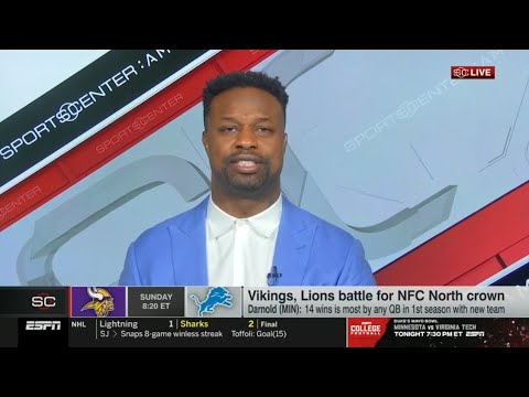 "Sam Darnold is a "monster" - Bart Scott on Minnesota Vikings will crush Lions to No.1 in NFC