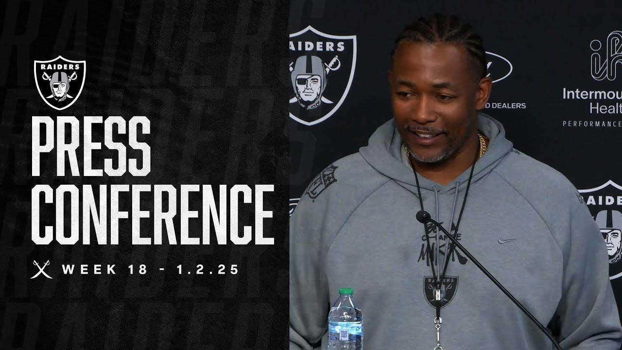 Coach Graham and Coach Turner Presser - 1.2.25 | Raiders | NFL