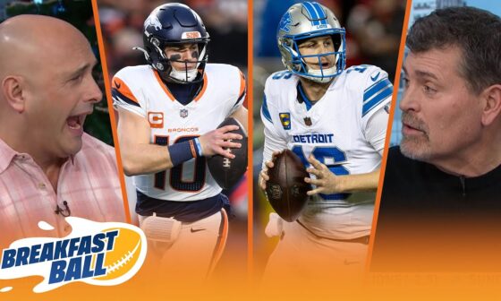 Lions and Vikings Super Bowl chances, Can the Broncos beat Chiefs backups? | NFL | BREAKFAST BALL