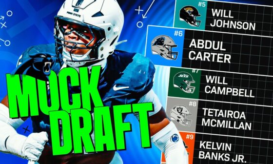 Carolina Panthers 3-Round Mock Draft | PFF