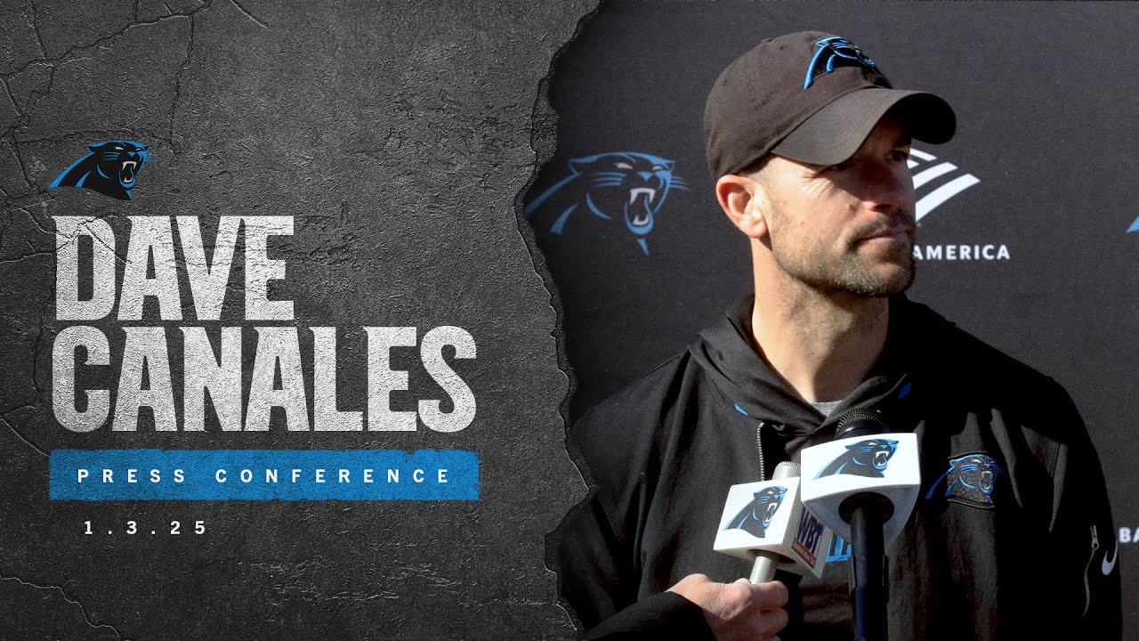 Dave Canales give final update before Panthers Week 18 matchup with the Atlanta Falcons