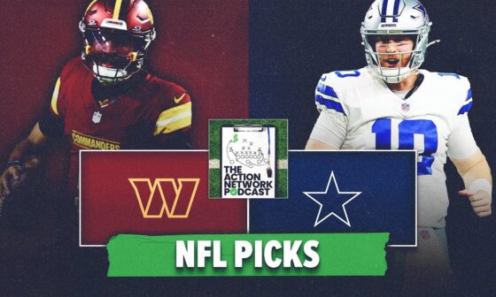 Washington Commanders vs Dallas Cowboys BEST BETS! NFL Predictions | The Action Network Podcast