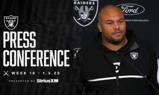 Coach Pierce Presser - 1.3.25 | Raiders | NFL