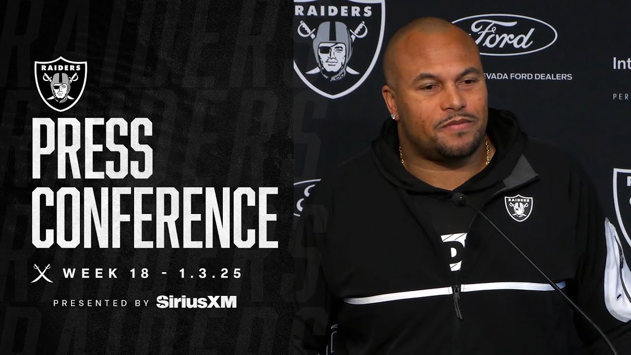 Coach Pierce Presser - 1.3.25 | Raiders | NFL