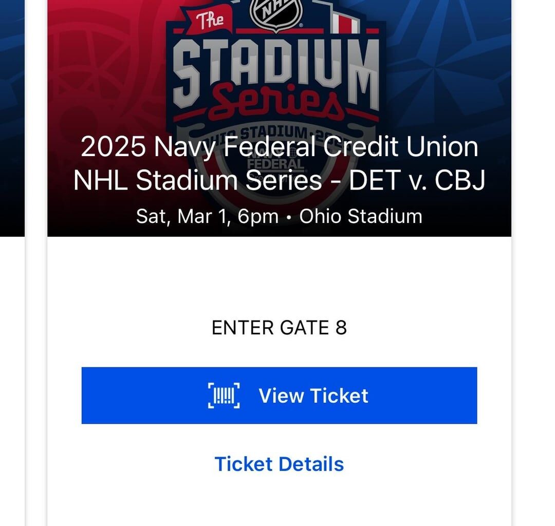 Stadium Series tickets for sale