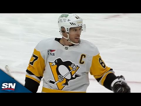 Penguins' Bryan Rust Sets Up Sidney Crosby With No-Look Spin-O-Rama Pass