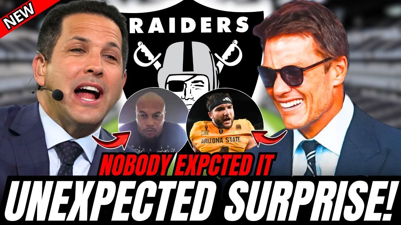 💥😮RAIDERS CONFIRMS! THE NEWS THAT EVERYONE WAS WAITING FOR! RAIDERS GIVES YOU THE FIRST SURPRISE!