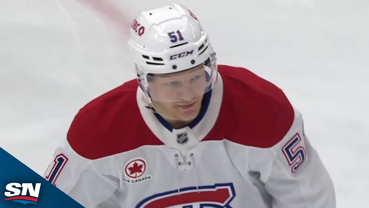 Canadiens' Emil Heineman Smashes Baseball Like Goal With Hand-Eye Coordination