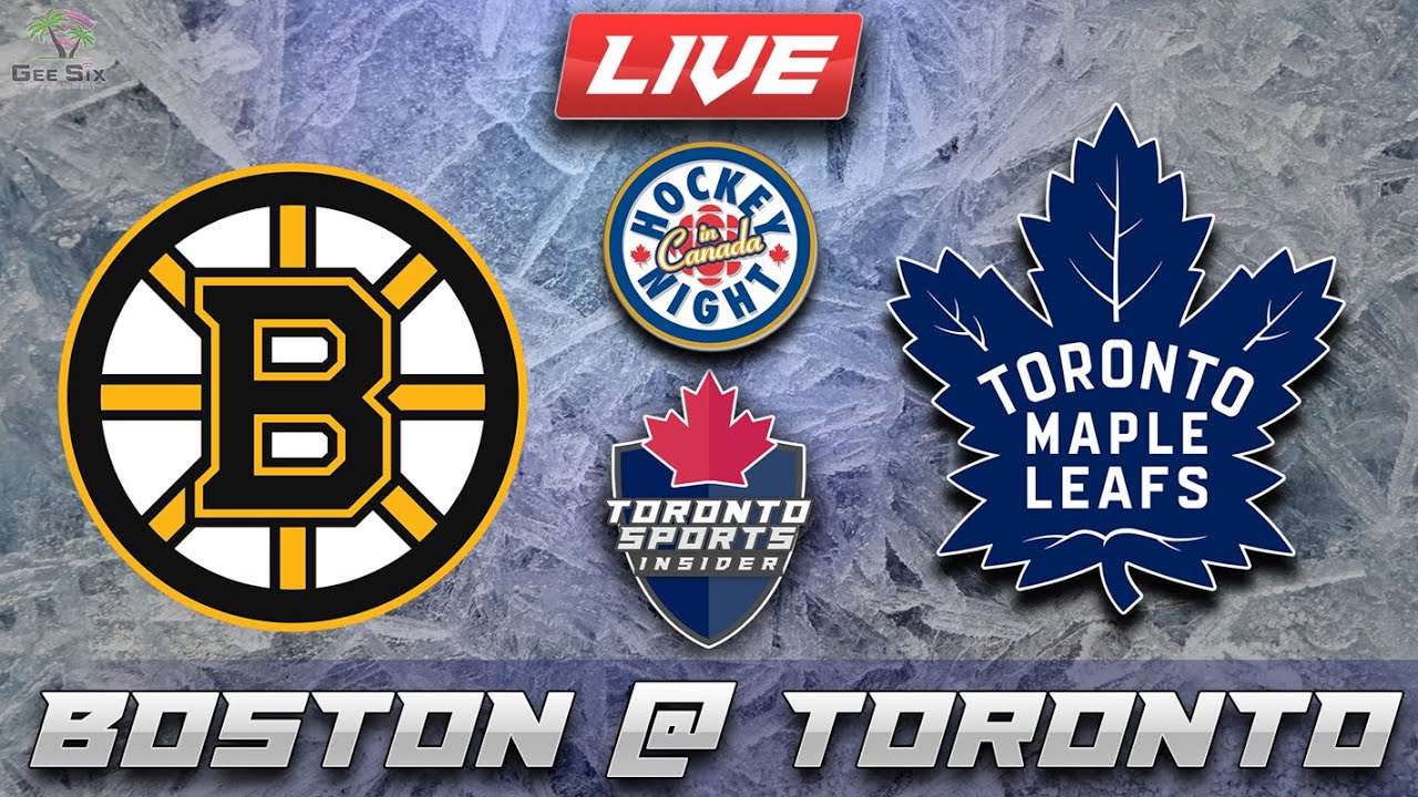 Boston Bruins vs Toronto Maple Leafs LIVE Stream Game Audio | NHL LIVE Stream Gamecast & Chat