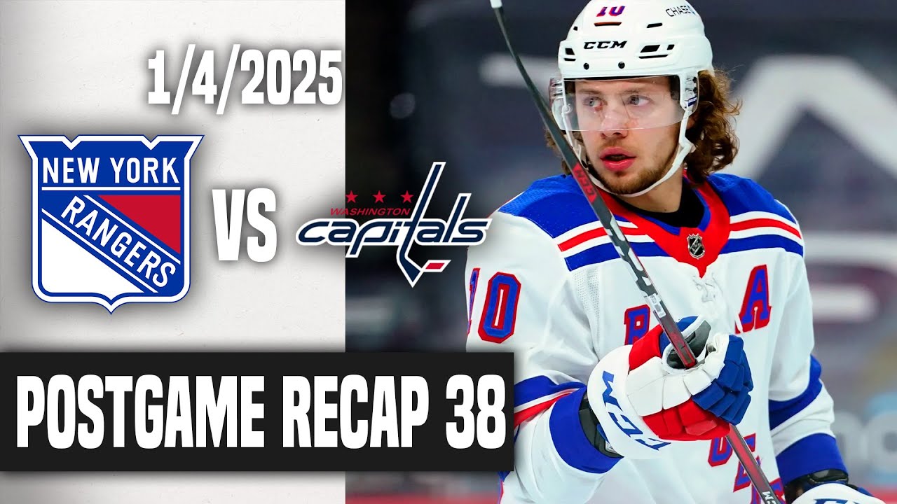 Ranger Fan Reaction Game 38┃WSH-7 NYR-4! THE RANGERS DEFENSE IMPLODES IN DC!