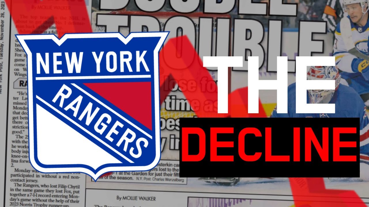 The New York Rangers TREMENDOUS Downfall Explained...