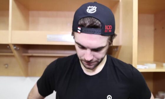 Hischier, Cotter and Keefe speak after a 3-2 loss in San Jose