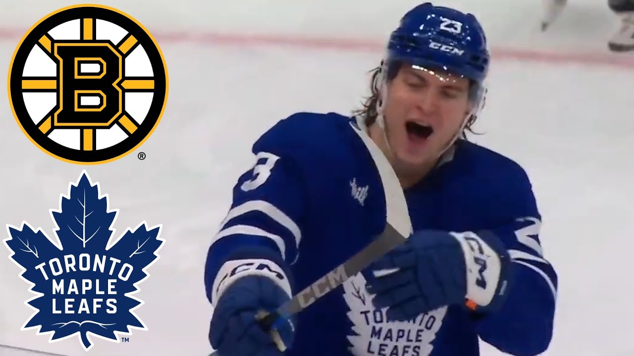 Toronto Maple Leafs VS Boston Bruins JAN 4 25 w/Superbman