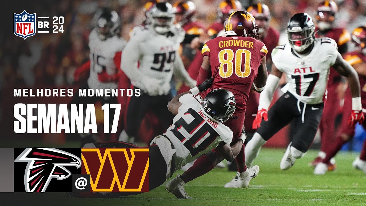 Atlanta Falcons vs. Washington Commanders| Melhores Momentos | NFL 2024