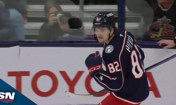 Blue Jackets' Mikael Pyyhtia Pulls Off Unreal Solo Effort For Shorthanded Goal