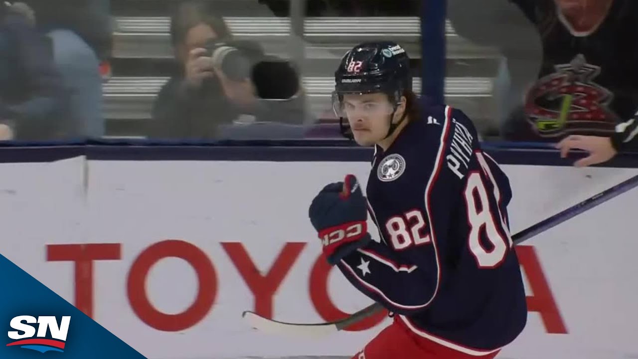 Blue Jackets' Mikael Pyyhtia Pulls Off Unreal Solo Effort For Shorthanded Goal