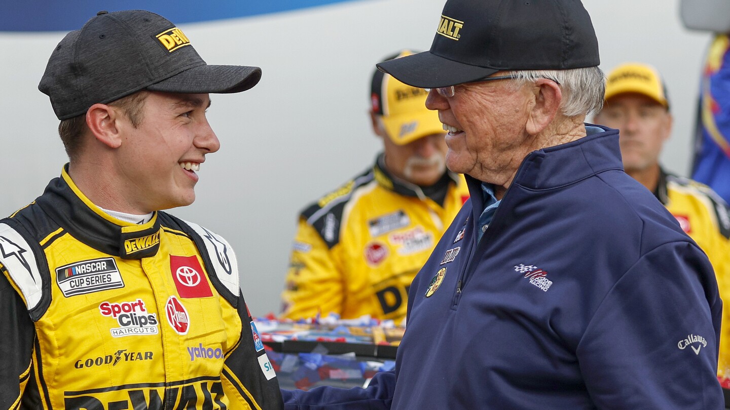 'Thank you Joe Gibbs!' Christopher Bell celebrates dirt win by thanking NASCAR Cup team owner