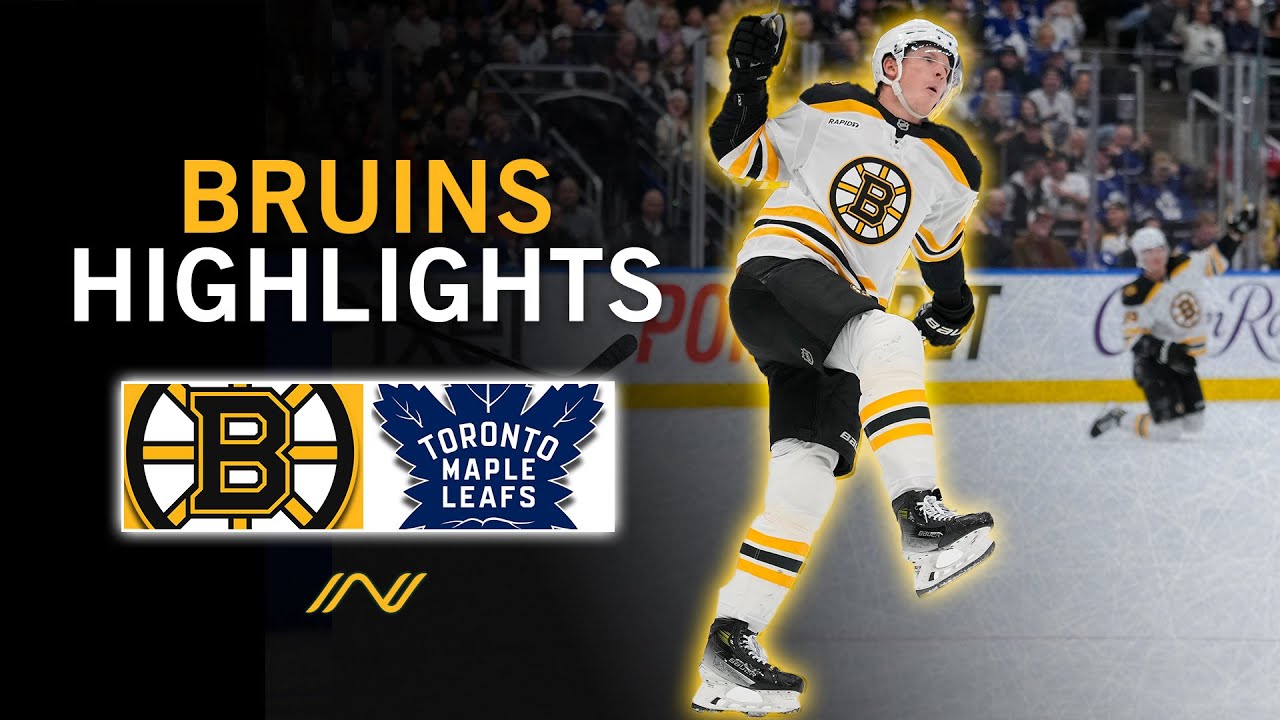 Bruins Highlights: Boston Goes Back And Forth With Toronto