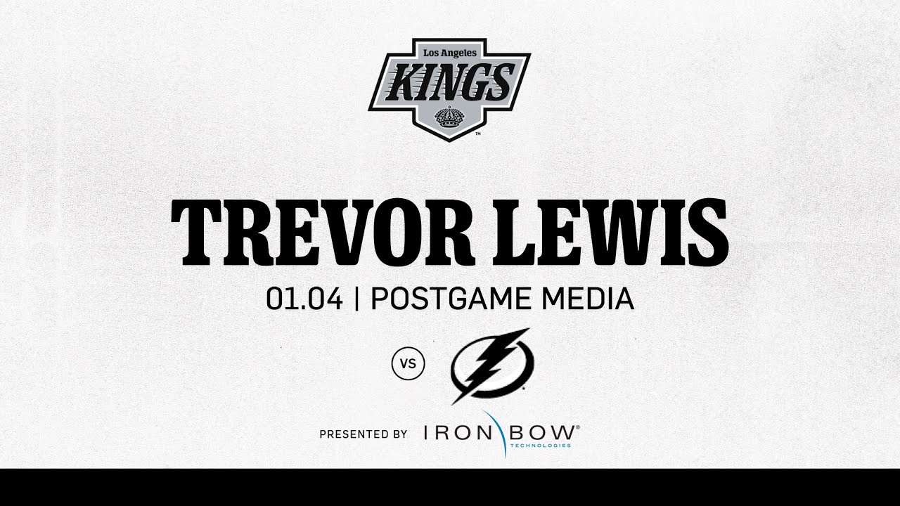 Forward Trevor Lewis | 01.04 LA Kings beat the Tampa Bay Lightning