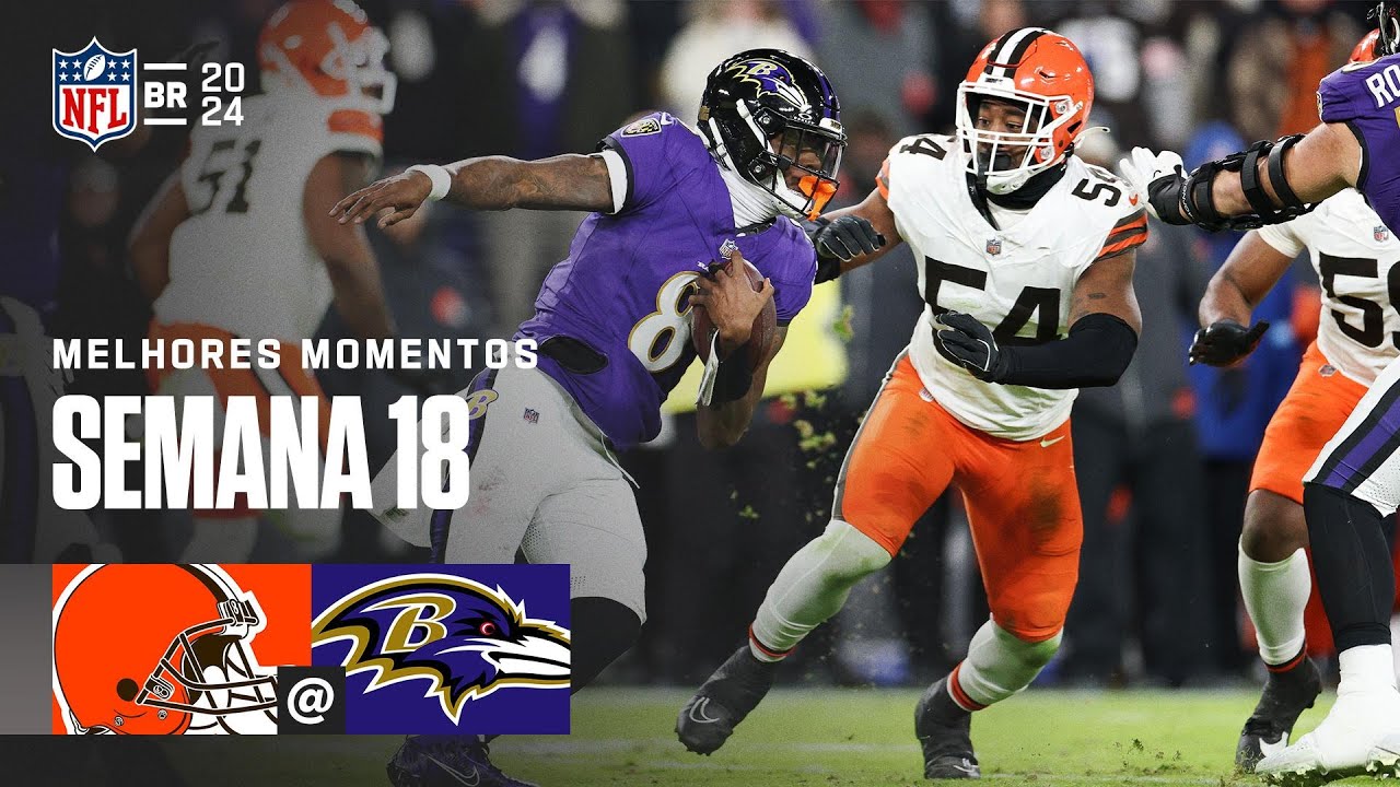 Cleveland Browns vs. Baltimore Ravens | Melhores Momentos | NFL 2024