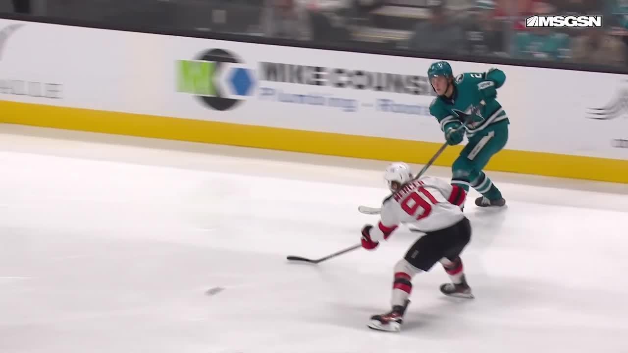 San Jose Sharks vs. New Jersey Devils - Goal