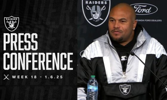 Coach Pierce End-of-Season Press Conference - 1.6.25 | Raiders | NFL