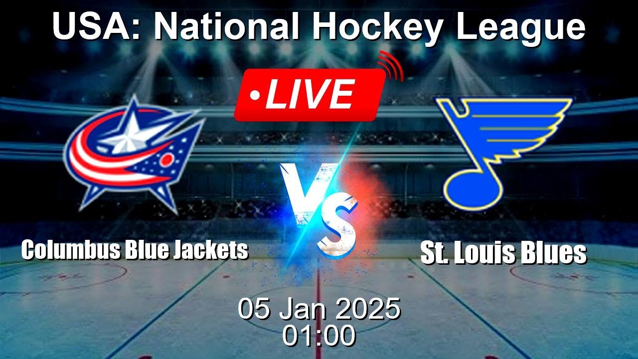 🔴 LIVE: Columbus Blue Jackets vs St. Louis Blues - Live Ice Hockey Score