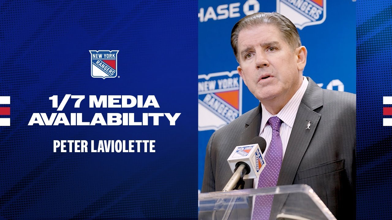 NYR vs DAL: Peter Laviolette Postgame Media Availability | January 7, 2025