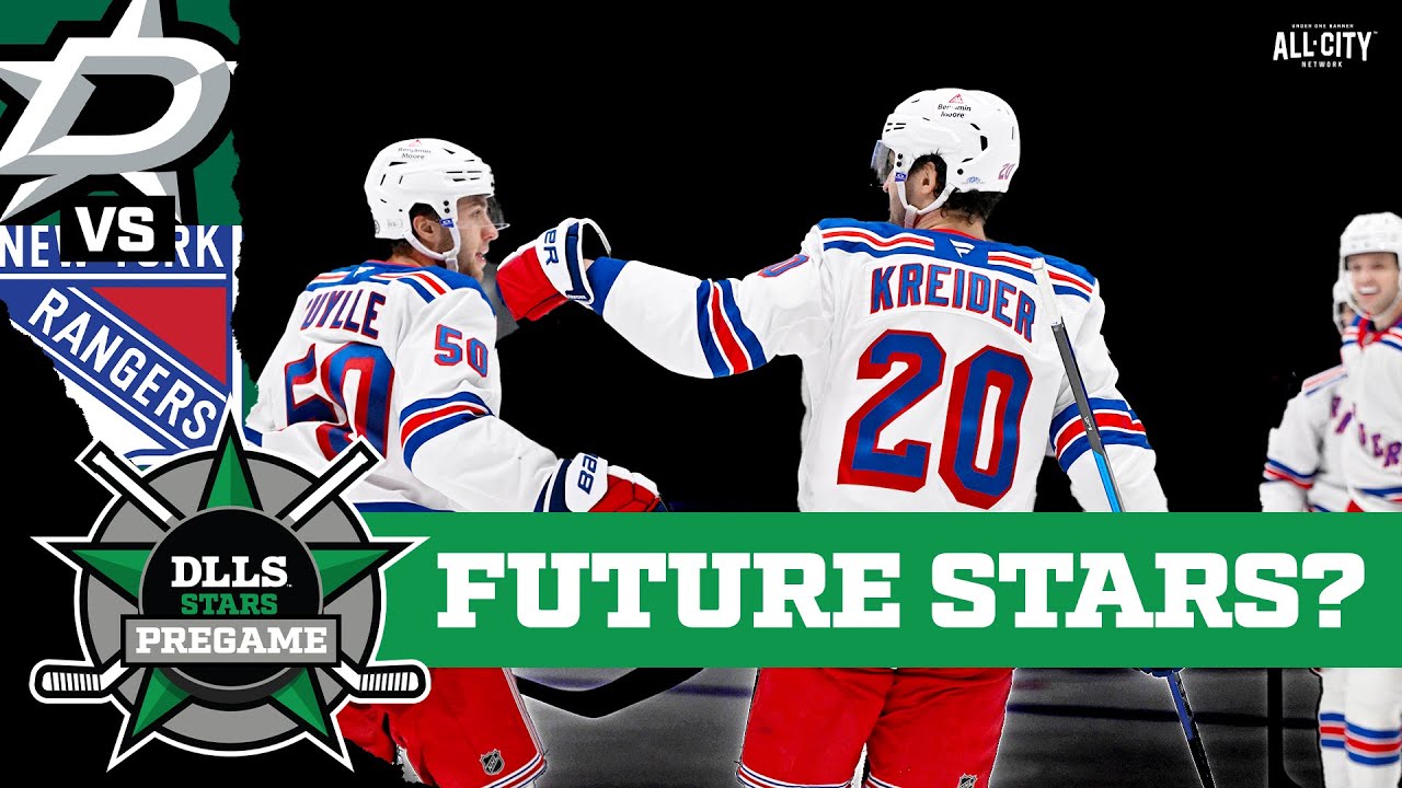 Dallas Stars @ New York Rangers | STARS PREGAME