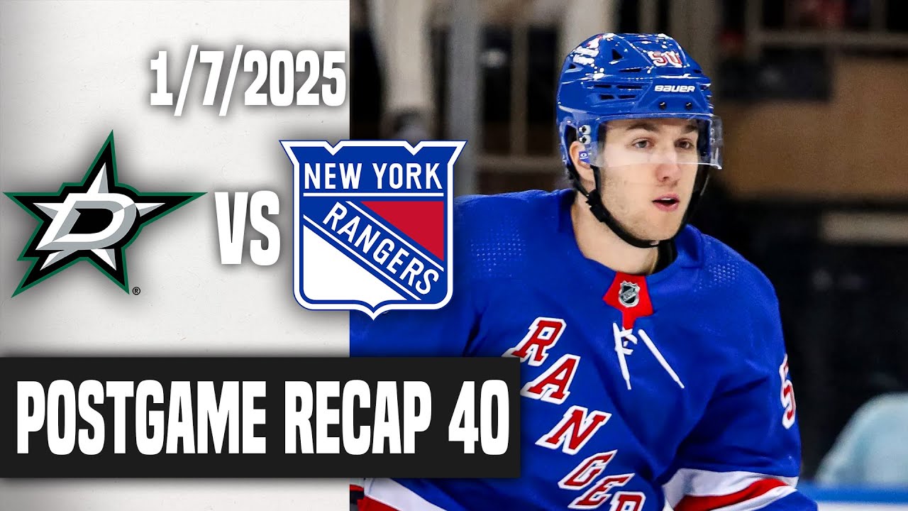 Ranger Fan Reaction Game 40┃DAL-5 NYR-4! THEY BLEW A 3-0 LEAD!