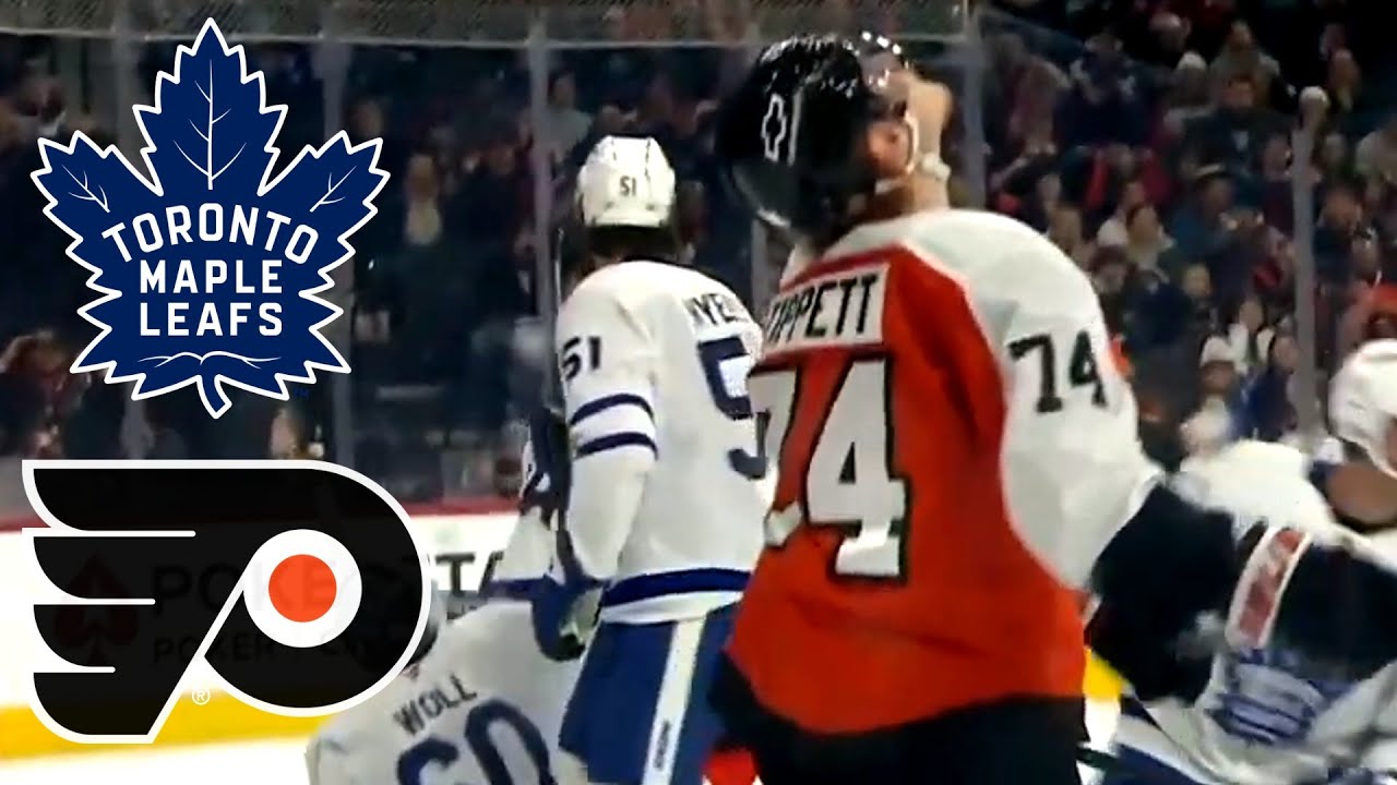 Toronto Maple Leafs VS Philadelphia Flyers JAN 7 25 w/Superbman