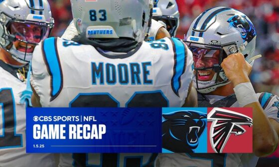 Bryce Young, Panthers PREVAIL, as Falcons are eliminated from playoff contention | Game Recap