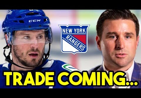 THIS TRADE NEWS IS PERFECT FOR THE NEW YORK RANGERS...