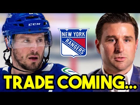 THIS TRADE NEWS IS PERFECT FOR THE NEW YORK RANGERS...