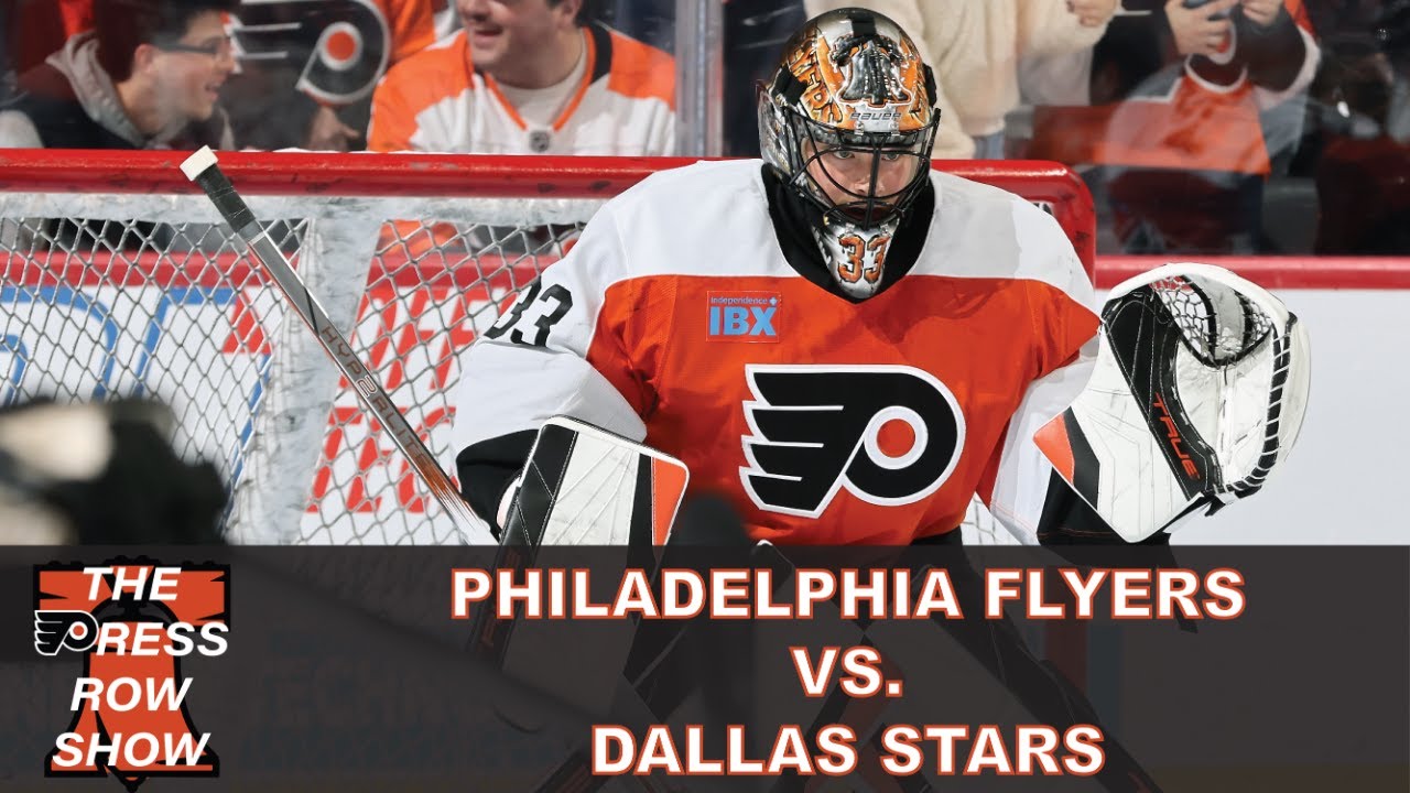 Philadelphia Flyers vs. Dallas Stars (1/9/25)- The Press Row Show: Pregame, INTs, Postgame