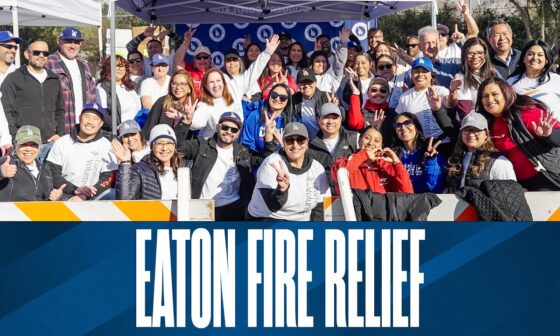 Eaton Fire Relief Distribution - Los Angeles Dodgers Foundation