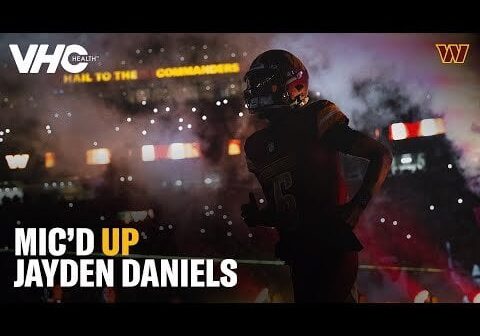 Jayden Daniels mic'd up for SNF