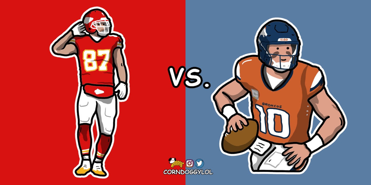 Denver Broncos Week 18 (End of Regular Season) NFL Doodle!