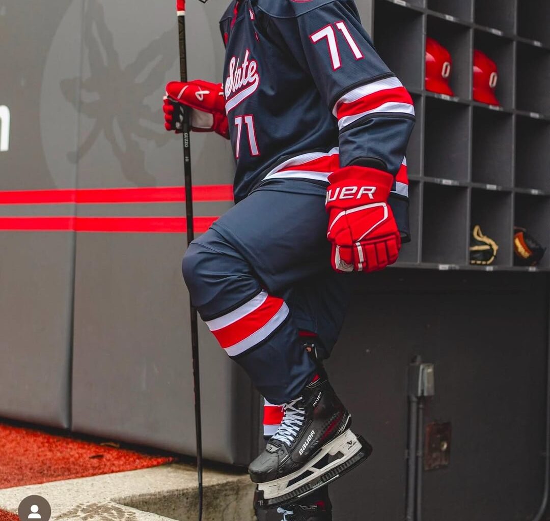 OSU Hockey Jerseys for Outdoor Game at Wrigley Field