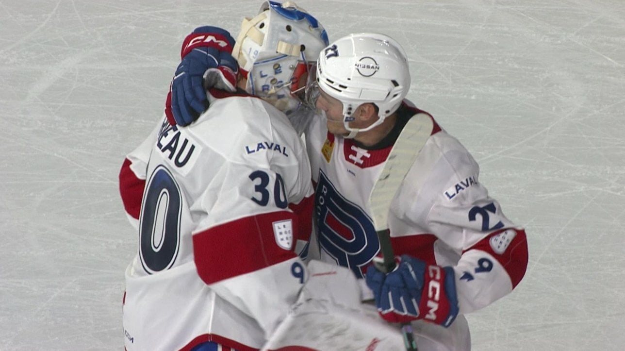 Primeau named 1st star of the game in Laval